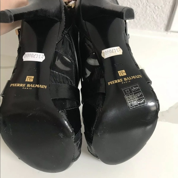 Pierre Balmain Mesh with Buckle Heels 🔥 - Picture 8 of 11